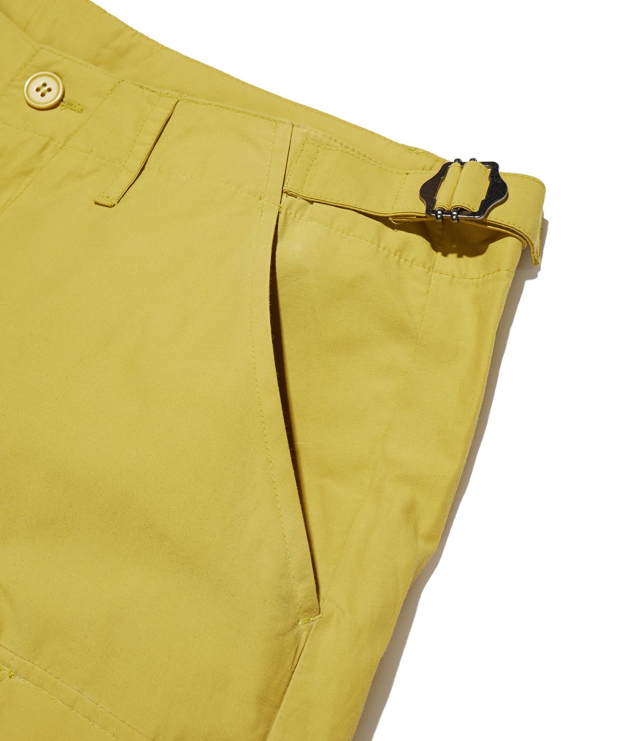 브라운브레스(BROWNBREATH) BRTH CARGO WORK PANTS - MUSTARD