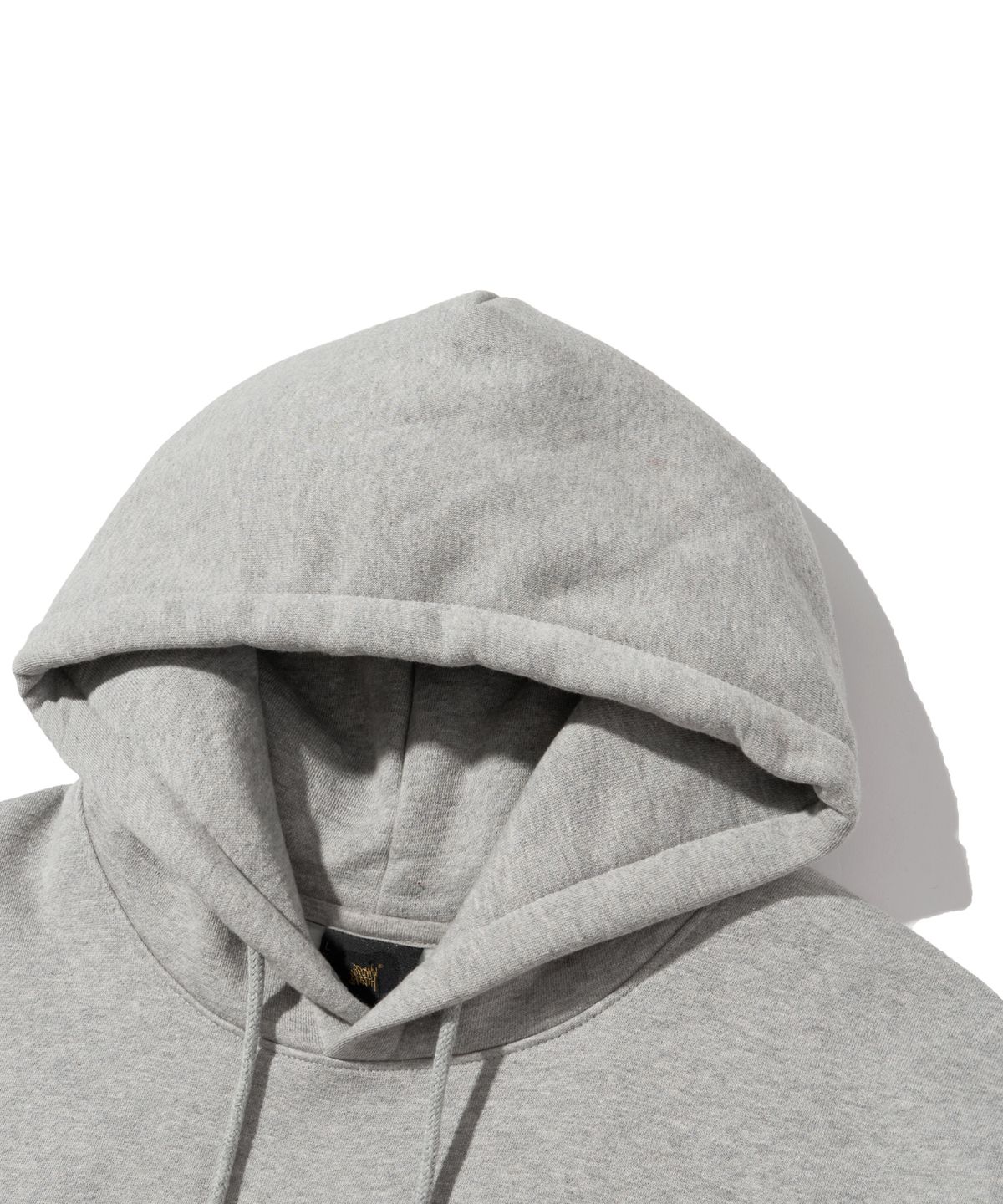 브라운브레스(BROWNBREATH) PAISLEY TAG HOODIE - MELANGE GREY