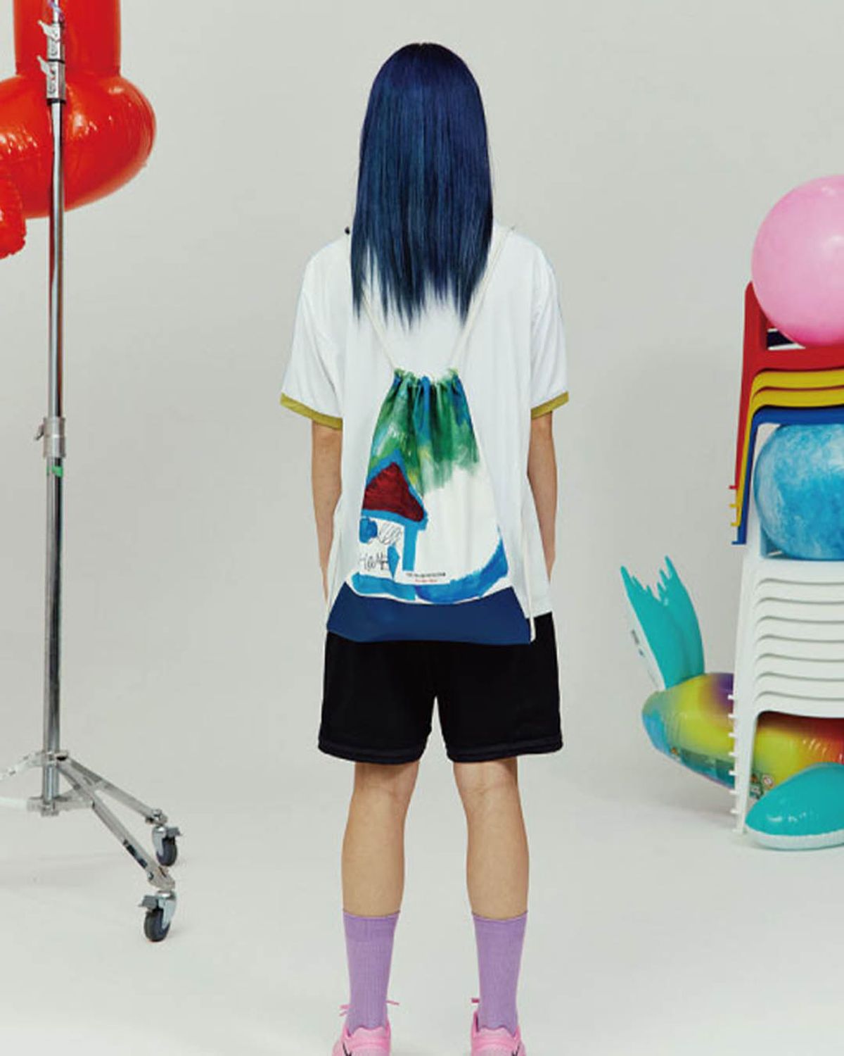 더뮤지엄비지터(THEMUSEUMVISITOR) KUNSTLER SOCCER JERSEY PK T-SHIRTS (WHITE)