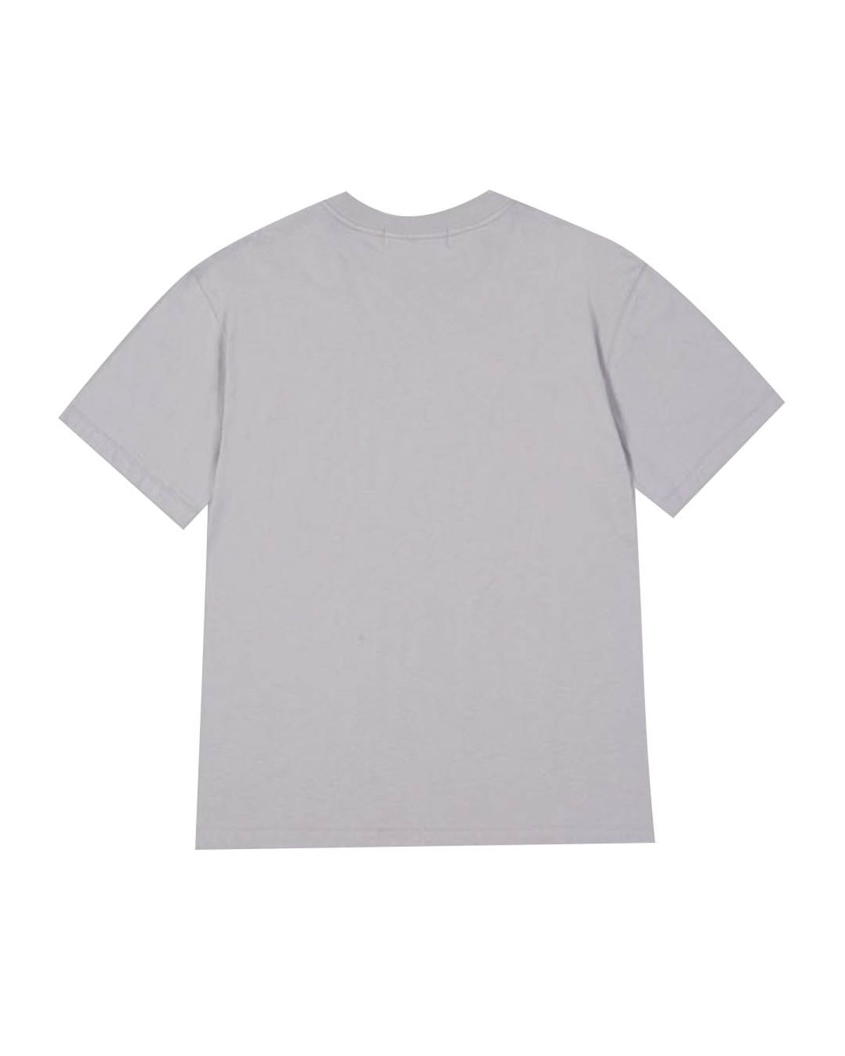 더뮤지엄비지터(THEMUSEUMVISITOR) PARTY GLITTER LOGO T-SHIRTS (LIGHT GREY)