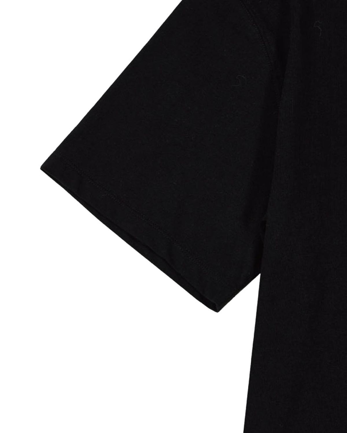 더뮤지엄비지터(THEMUSEUMVISITOR) PARTY GLITTER LOGO T-SHIRTS (BLACK)