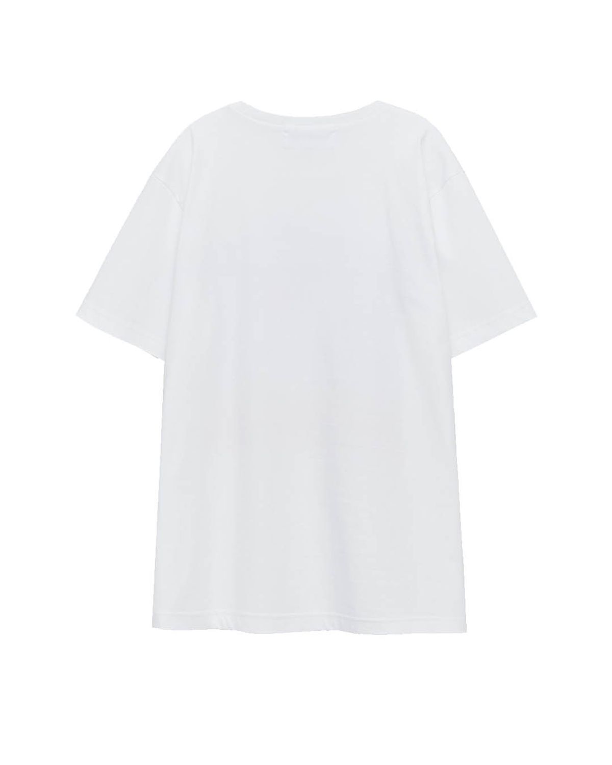더뮤지엄비지터(THEMUSEUMVISITOR) BULLDOG T-SHIRTS (WHITE)
