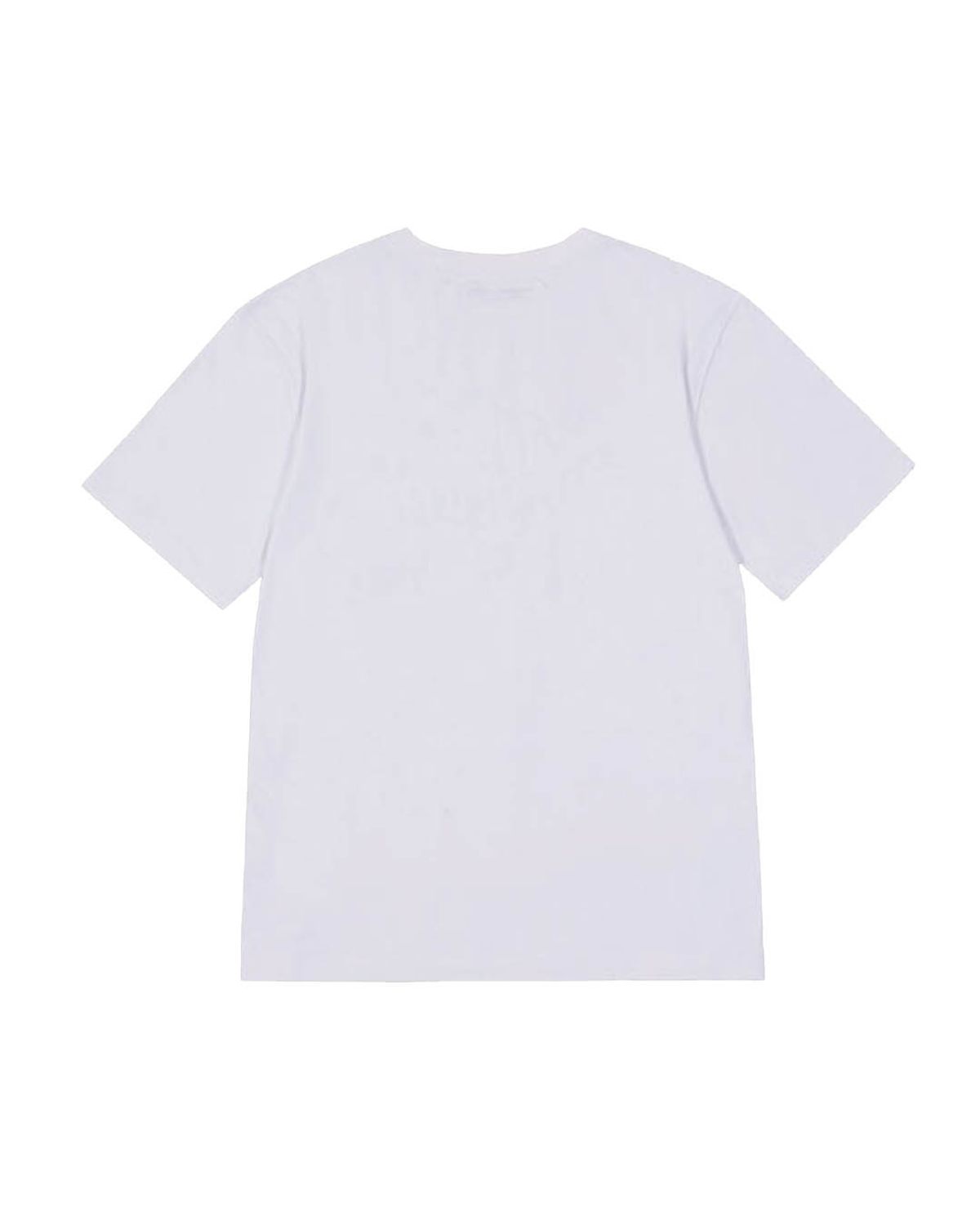 더뮤지엄비지터(THEMUSEUMVISITOR) PARTY GLITTER LOGO T-SHIRTS (WHITE)