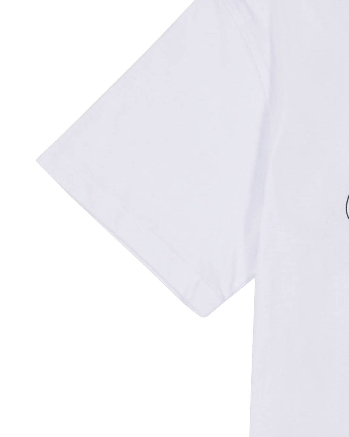 더뮤지엄비지터(THEMUSEUMVISITOR) PARTY GLITTER LOGO T-SHIRTS (WHITE)
