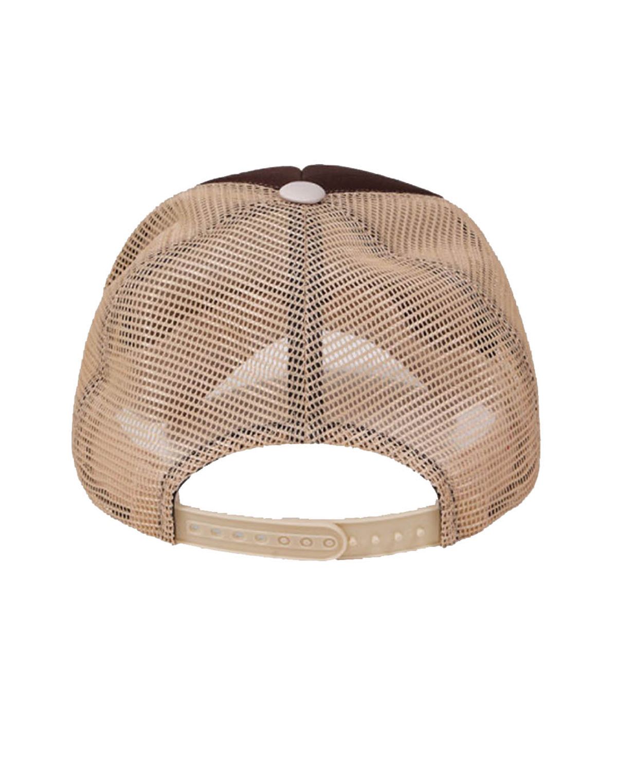 더뮤지엄비지터(THEMUSEUMVISITOR) PARTY LOGO MESH CAP (BROWN)