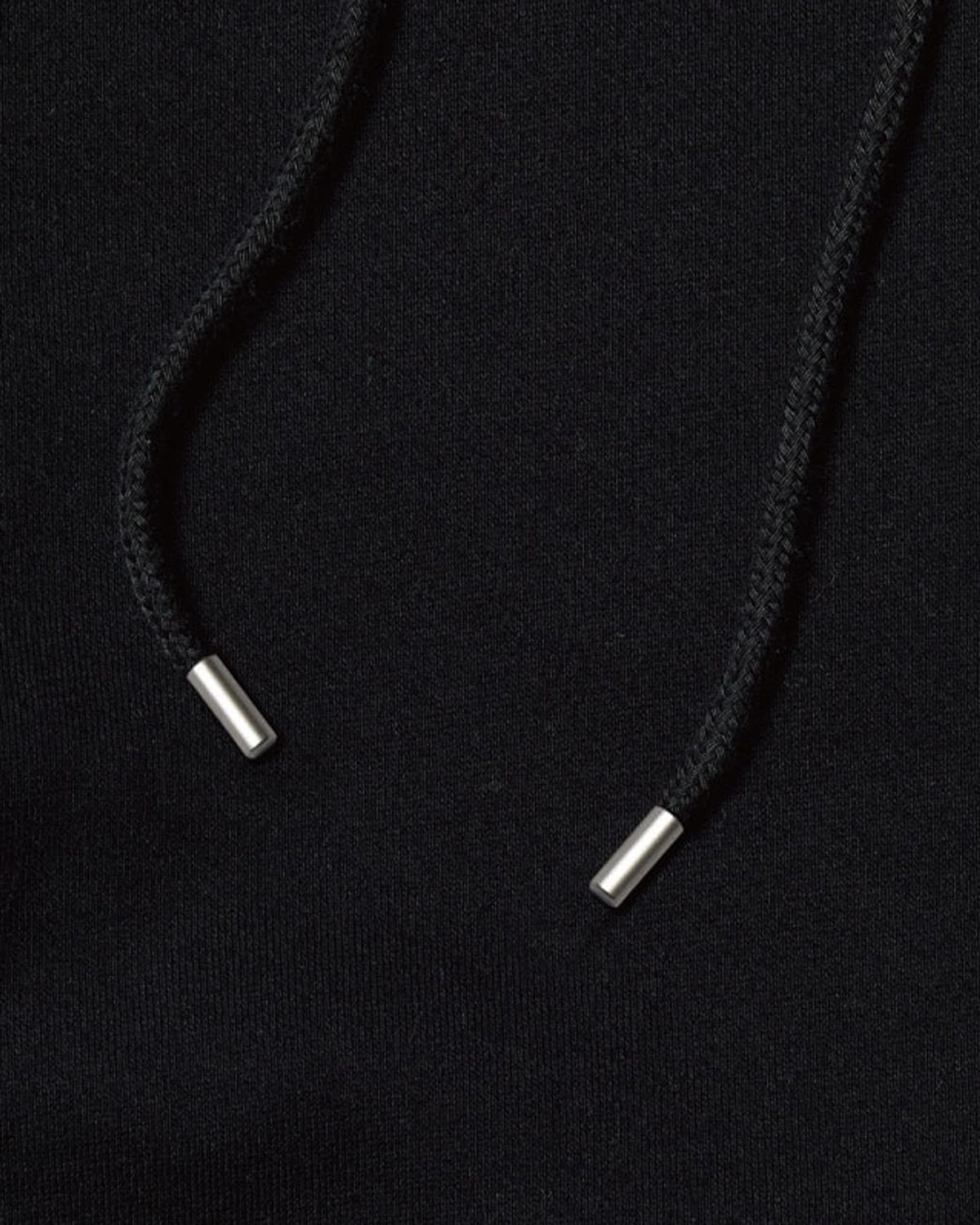 더뮤지엄비지터(THEMUSEUMVISITOR) ESSENTIAL LOGO HOODY (BLACK)
