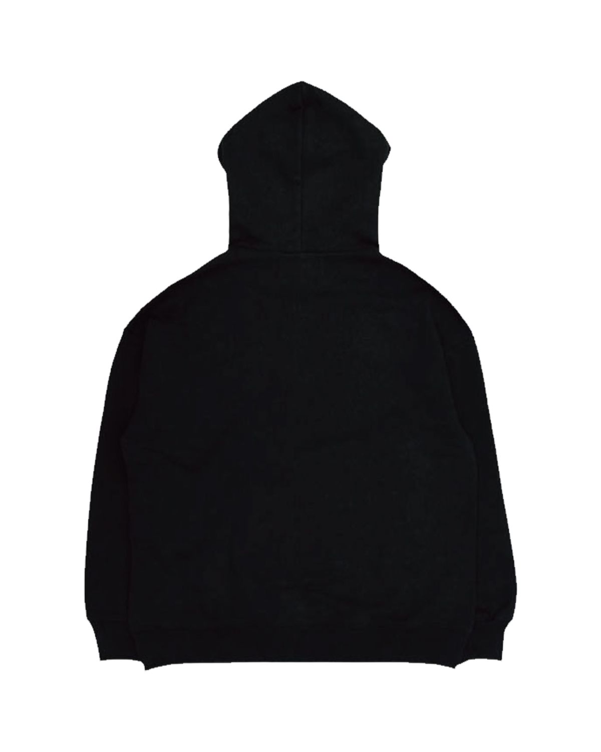 더뮤지엄비지터(THEMUSEUMVISITOR) MEMORY PATCHWORK PRINTED GRID HOODY (BLACK)