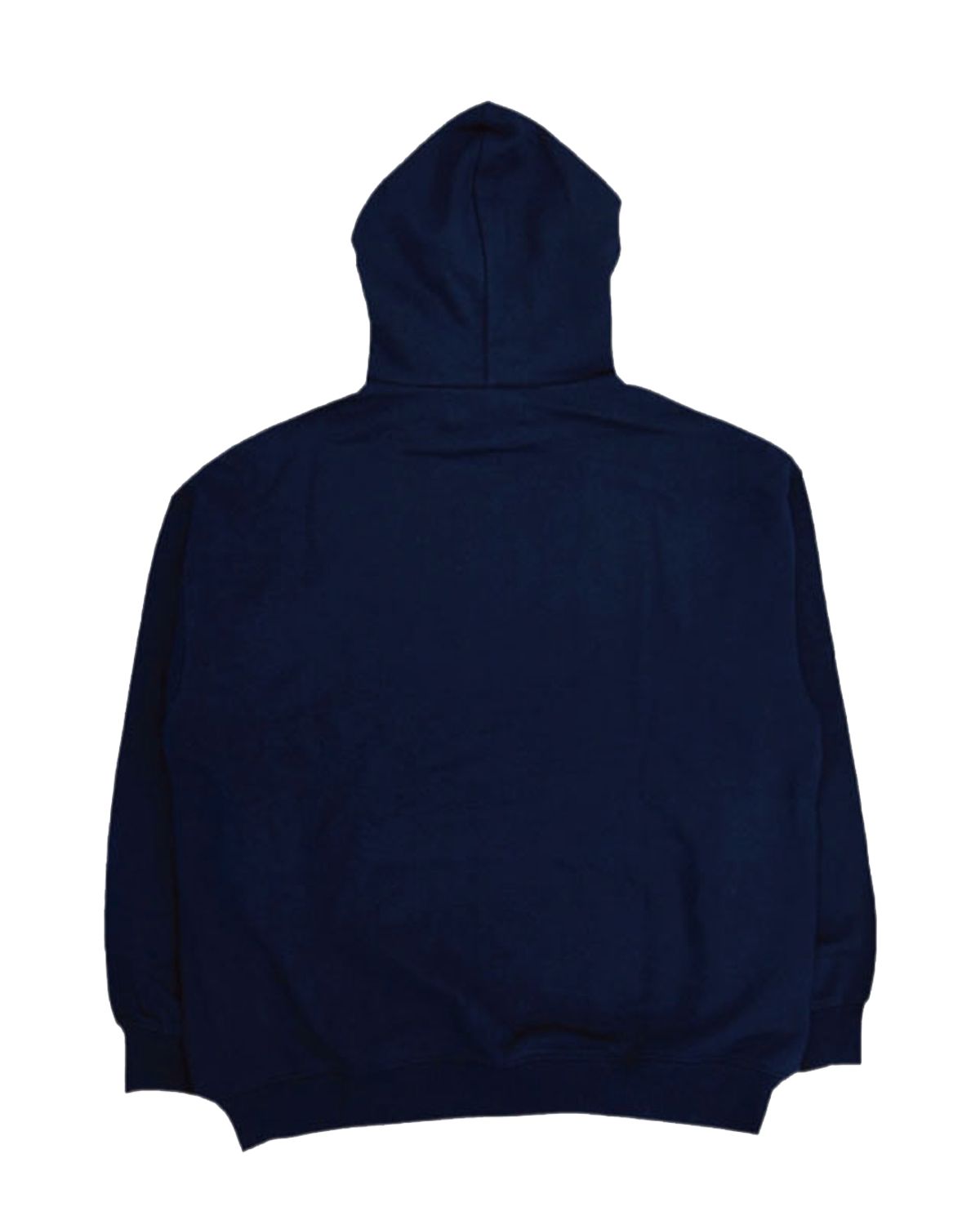 더뮤지엄비지터(THEMUSEUMVISITOR) MEMORY PATCHWORK PRINTED GRID HOODY (NAVY)