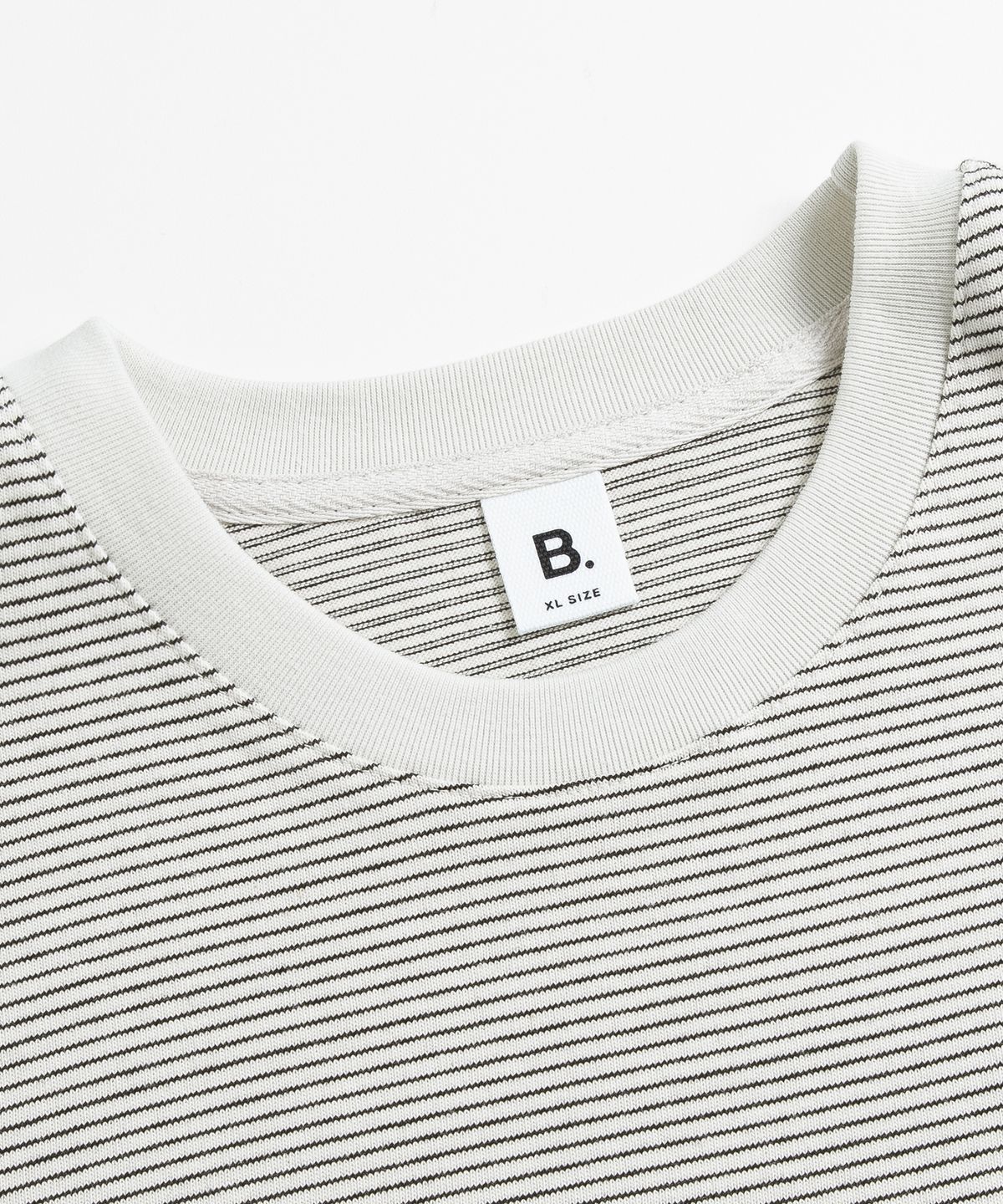 브렌슨(BRENSON) B. 오버핏 시보리 스트라이프 긴팔티 ( 3Color )