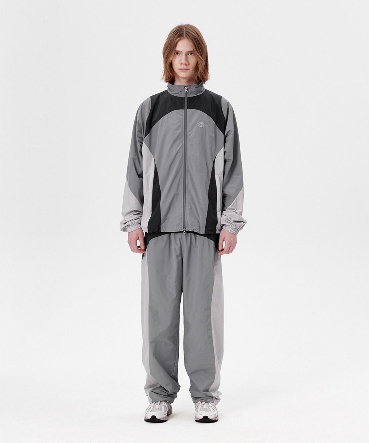 마하그리드(MAHAGRID) ECLIPSE TRACK JACKET GREY(MG2ESMJ240A)
