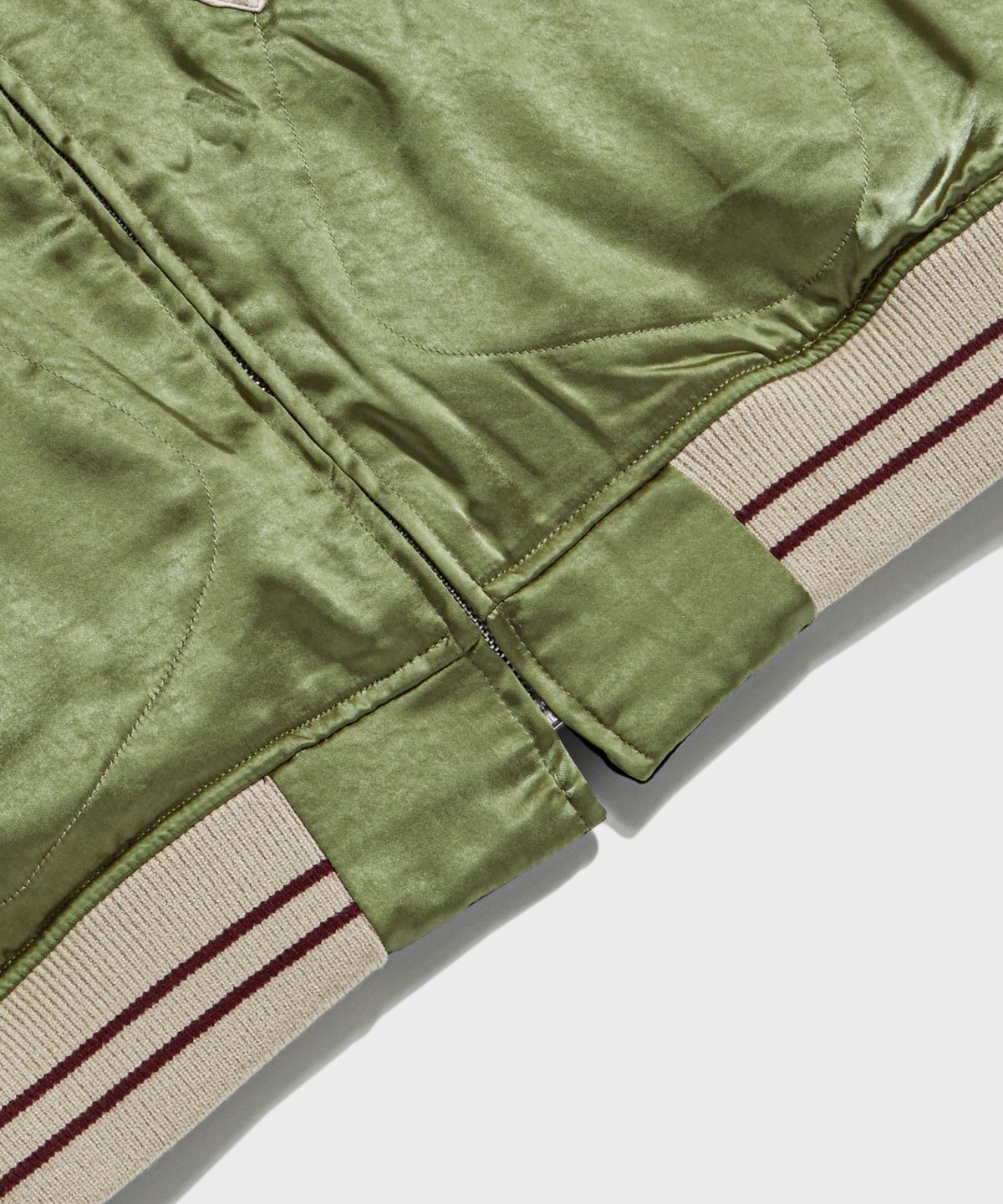 브론슨(BRONSON) 1950s Reversible Acetate Souvenir Jacket - Falcon + Tiger