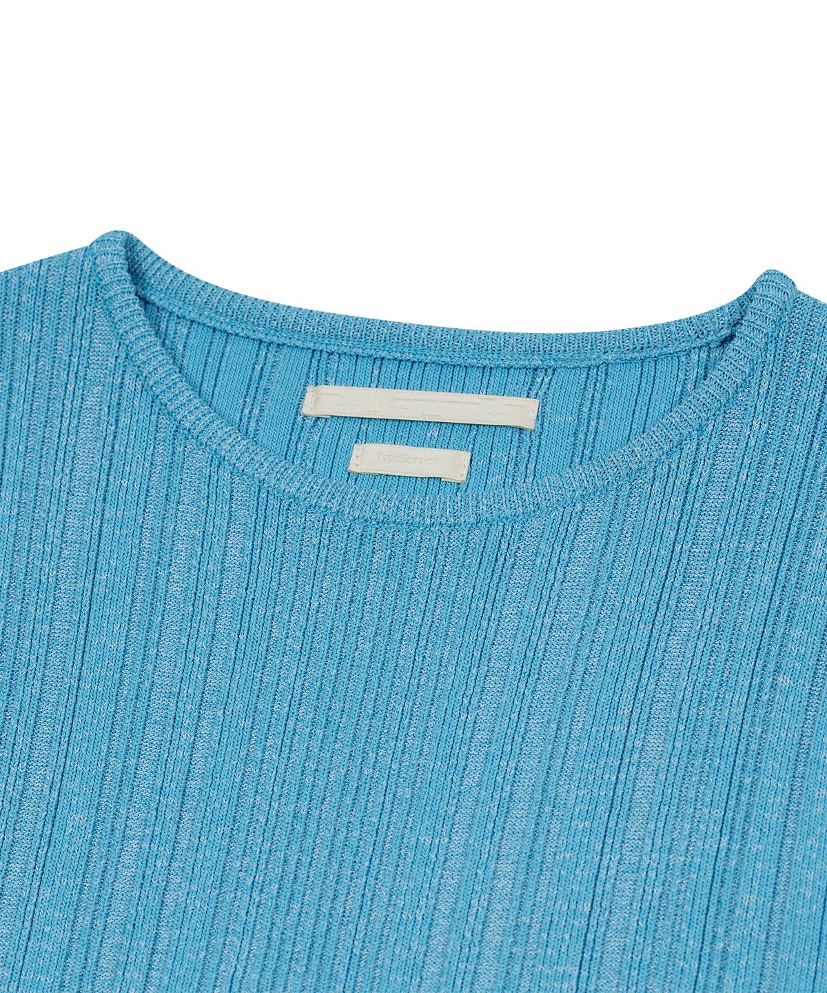 타입서비스(TYPESERVICE) Ribbed Bottom Slit Top [Blue]