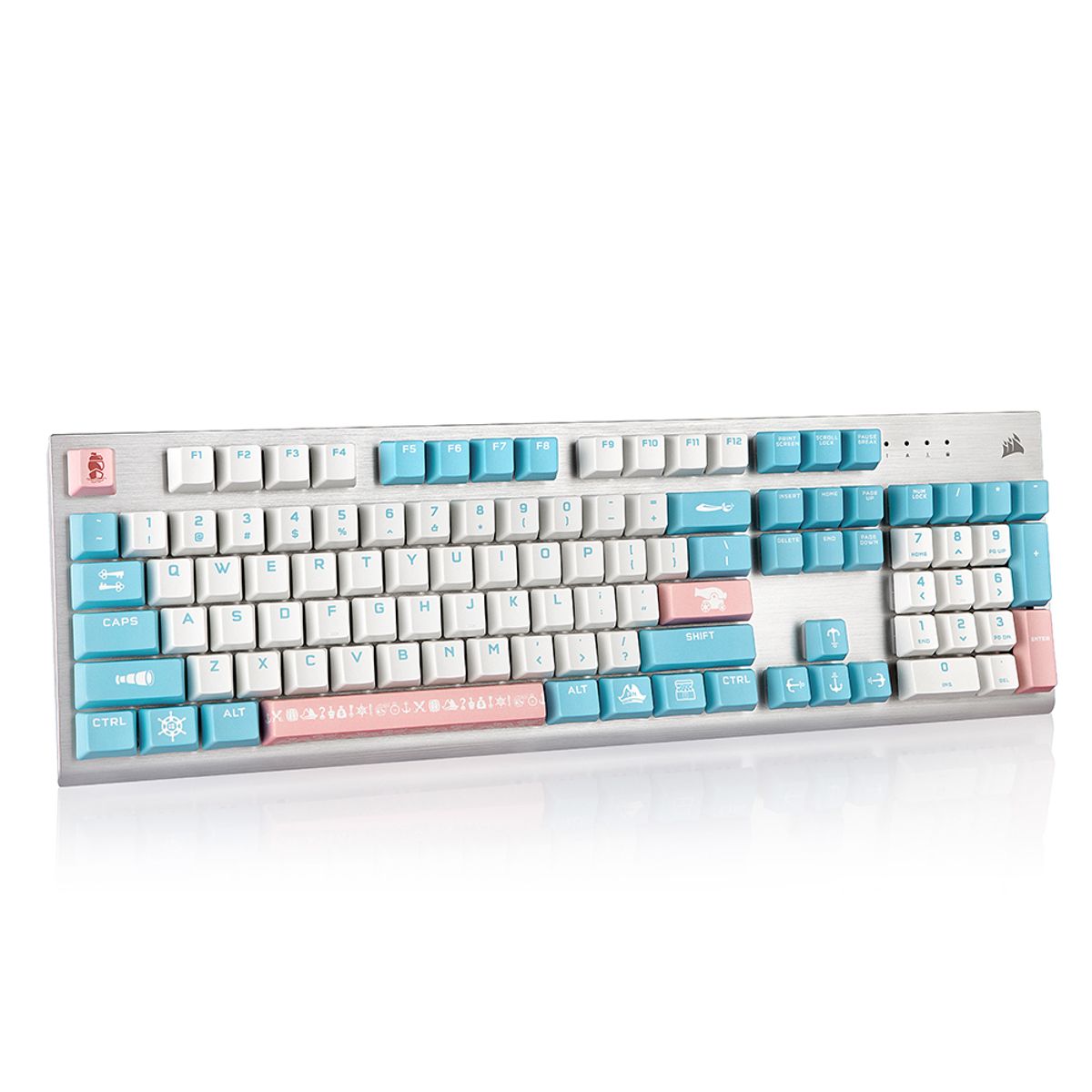 커세어(CORSAIR) K60 RGB PRO SWEET SKY 게이밍 기계식 키보드