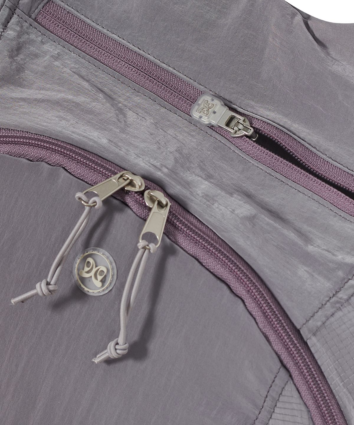 타입서비스(TYPESERVICE) Two Zipper Compact Backpack [Light Violet]