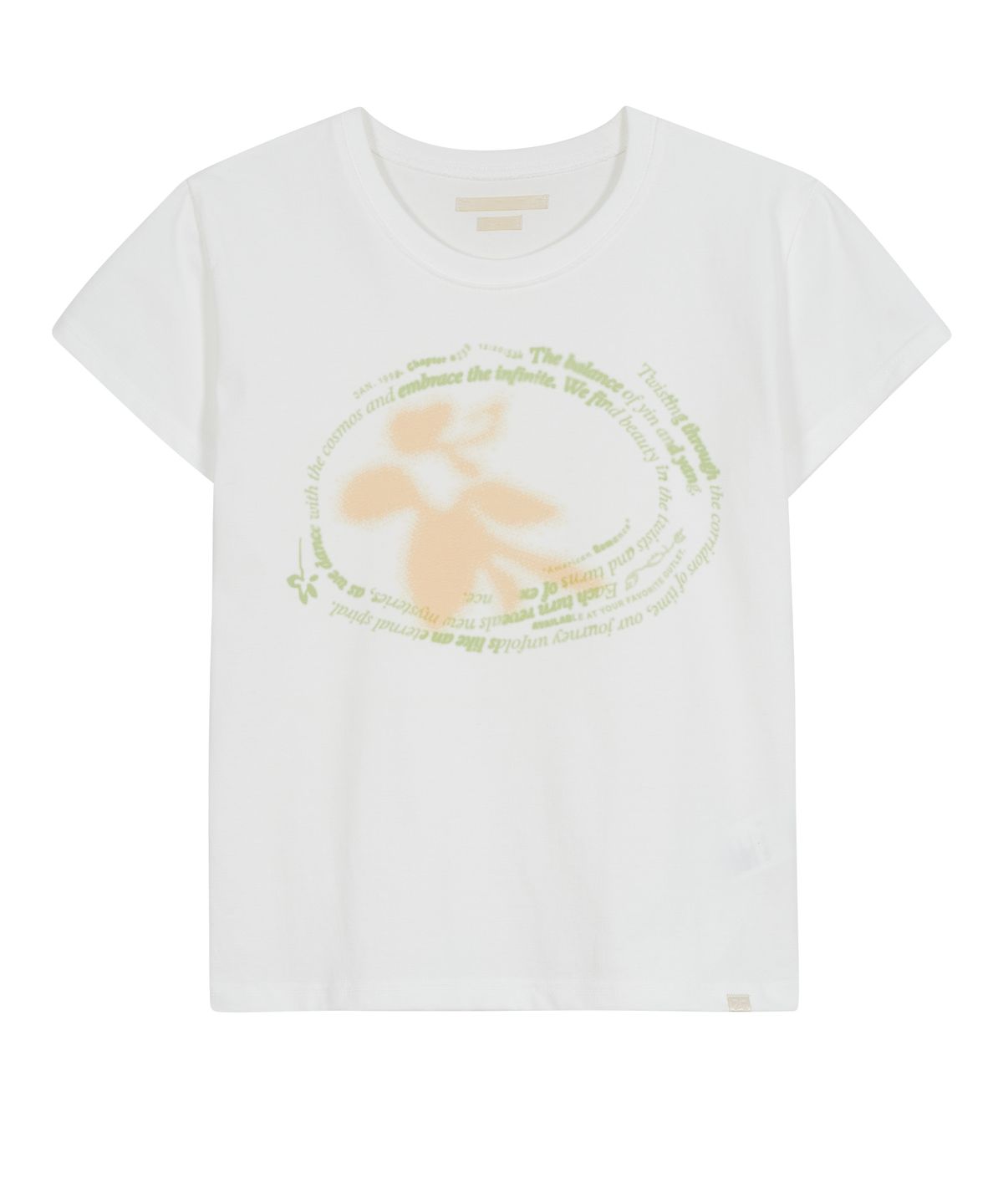 타입서비스(TYPESERVICE) Airbrush Graphic T-Shirt [Off White]