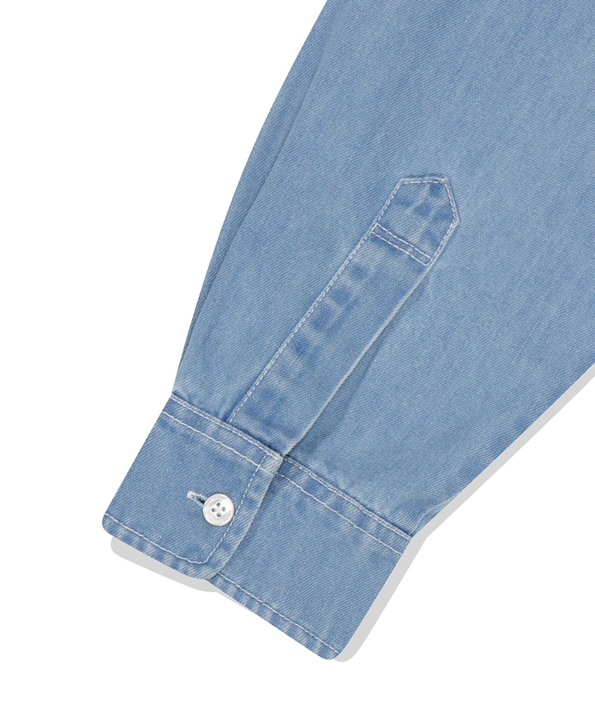 마하그리드(MAHAGRID) STITCHED DENIM SHIRT BLUE(MG2ESMW311A)
