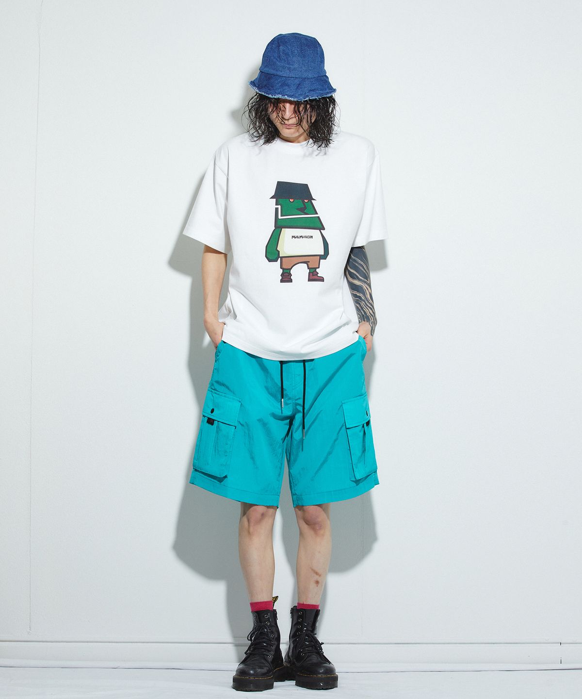 밀리밀리언(MILLIMILLION) STONIE GRAVEL 08 [ M23T08 ] White