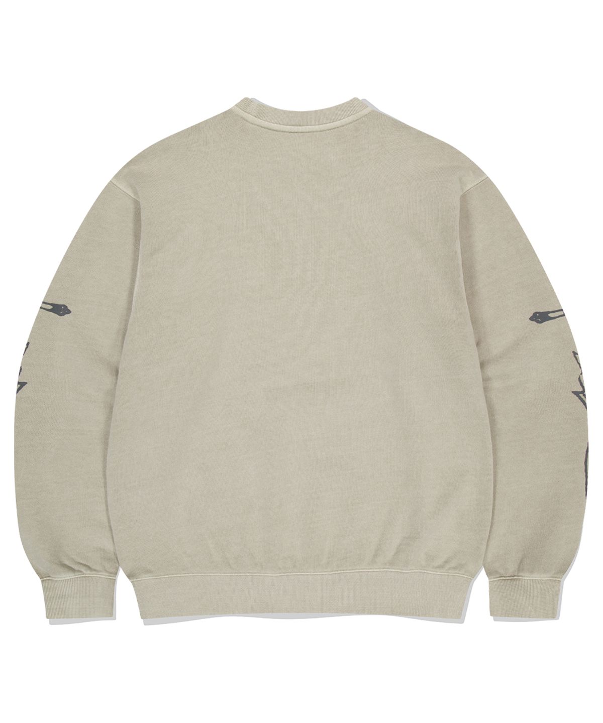 마하그리드(MAHAGRID) DAGGER PIGMENT SWEATSHIRT KHAKI(MG2ESMM457A)