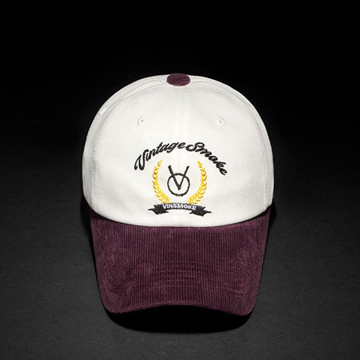 빈스모크(VINSMOKE) LAUREL BALLCAP [Burgundy] 볼캡 [SOFT FIT]