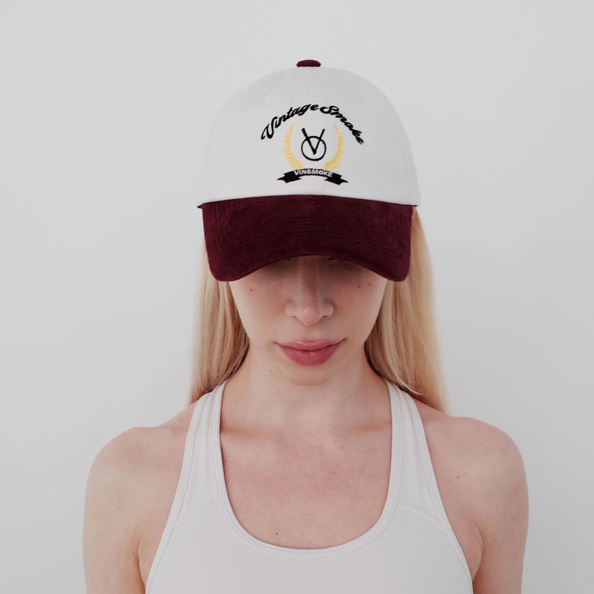 빈스모크(VINSMOKE) LAUREL BALLCAP [Burgundy] 볼캡 [SOFT FIT]