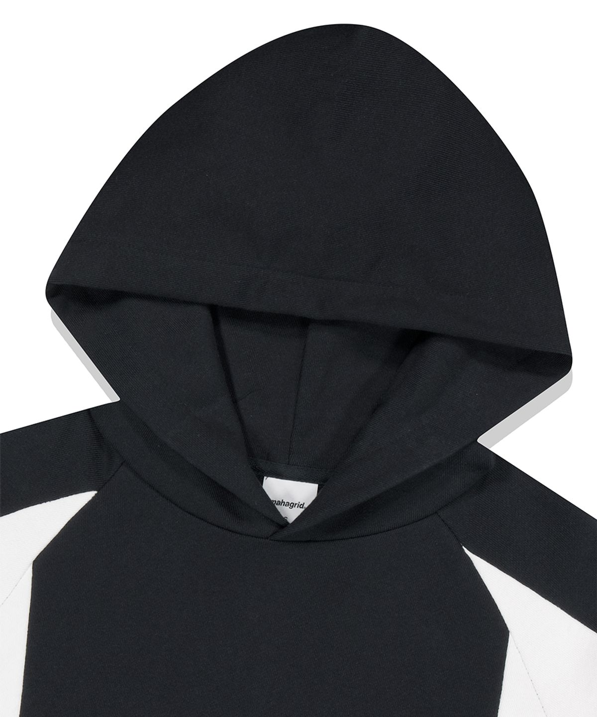 마하그리드(MAHAGRID) PANEL RACING HOODIE BLACK(MG2ESMM404A)