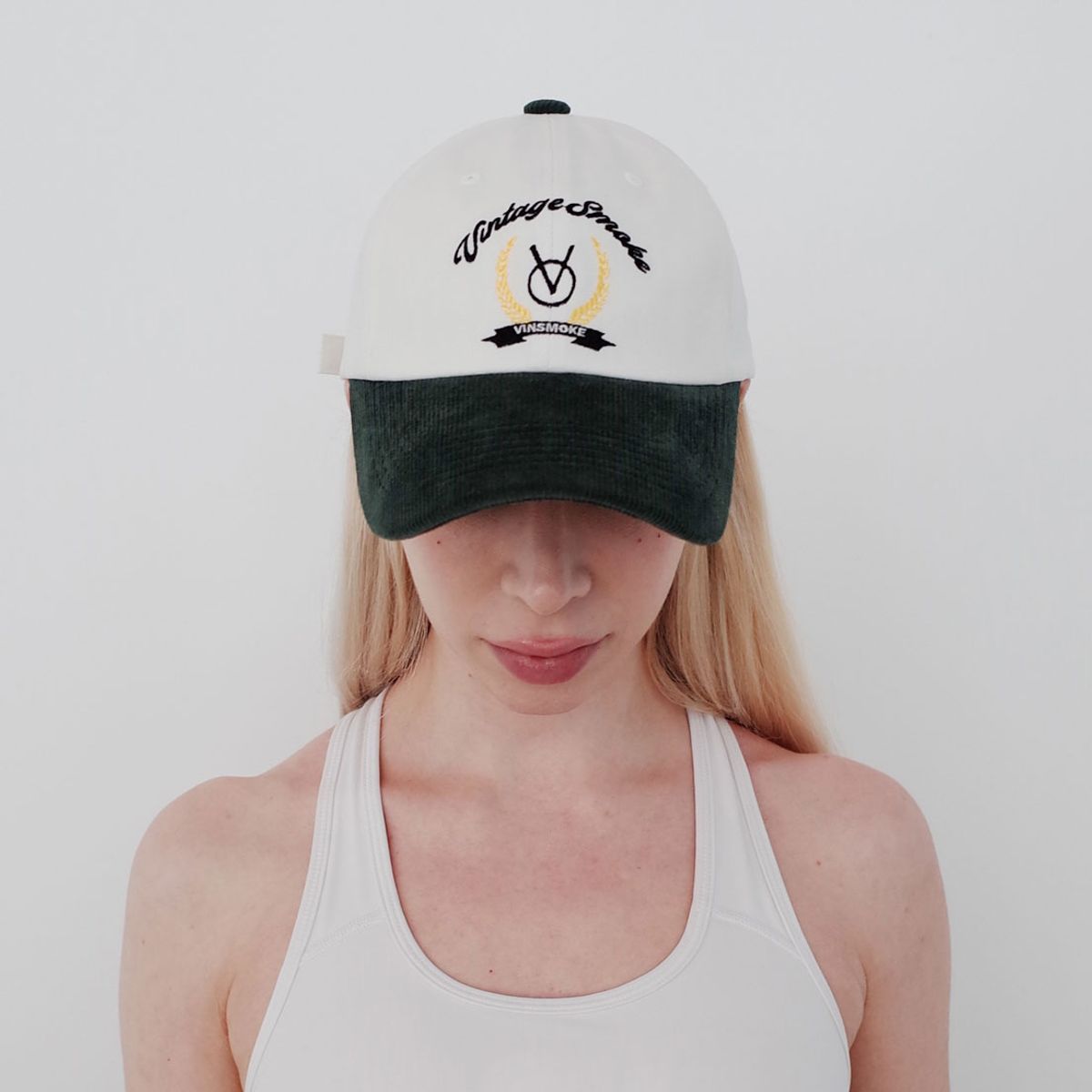 빈스모크(VINSMOKE) LAUREL BALLCAP [Green] 볼캡 [SOFT FIT]