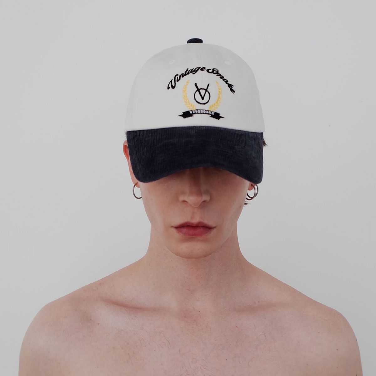 빈스모크(VINSMOKE) LAUREL BALLCAP [NAVY] 볼캡 [SOFT FIT]