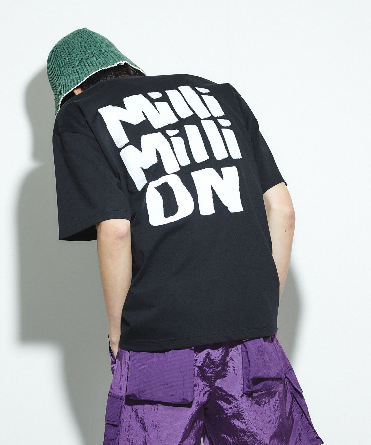 밀리밀리언(MILLIMILLION) STONIE GRAVEL 08 [ M23T08 ] black