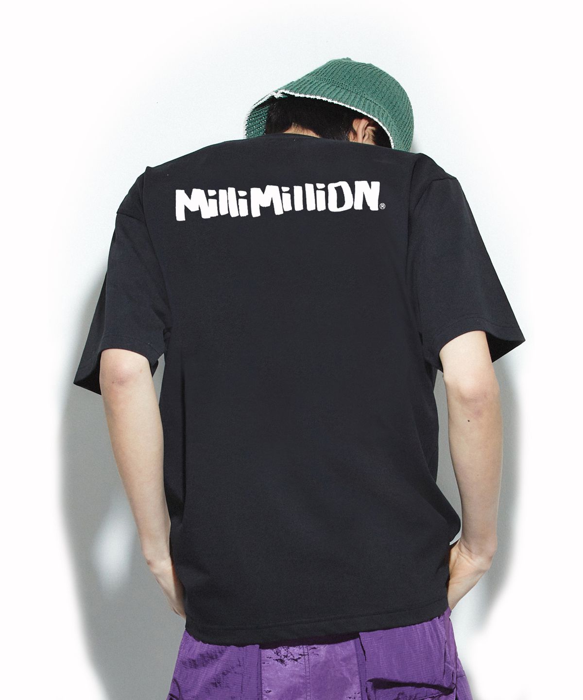 밀리밀리언(MILLIMILLION) STONIE GRAVEL 06 [ M23T06 ]black