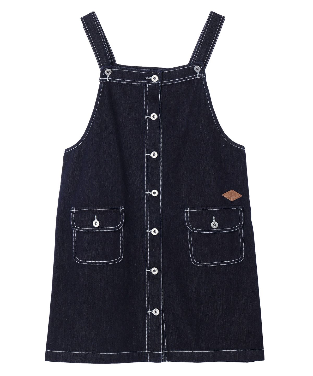 꼬모니노즈(COMONINOZ) W OVERROLL ONE PIECE [3 COLOR]