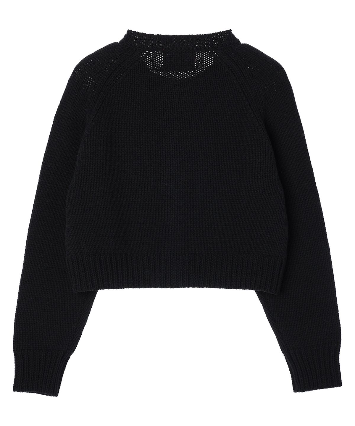 꼬모니노즈(COMONINOZ) W ROUND NECK FULL ZIPUP KNIT [3 COLOR]