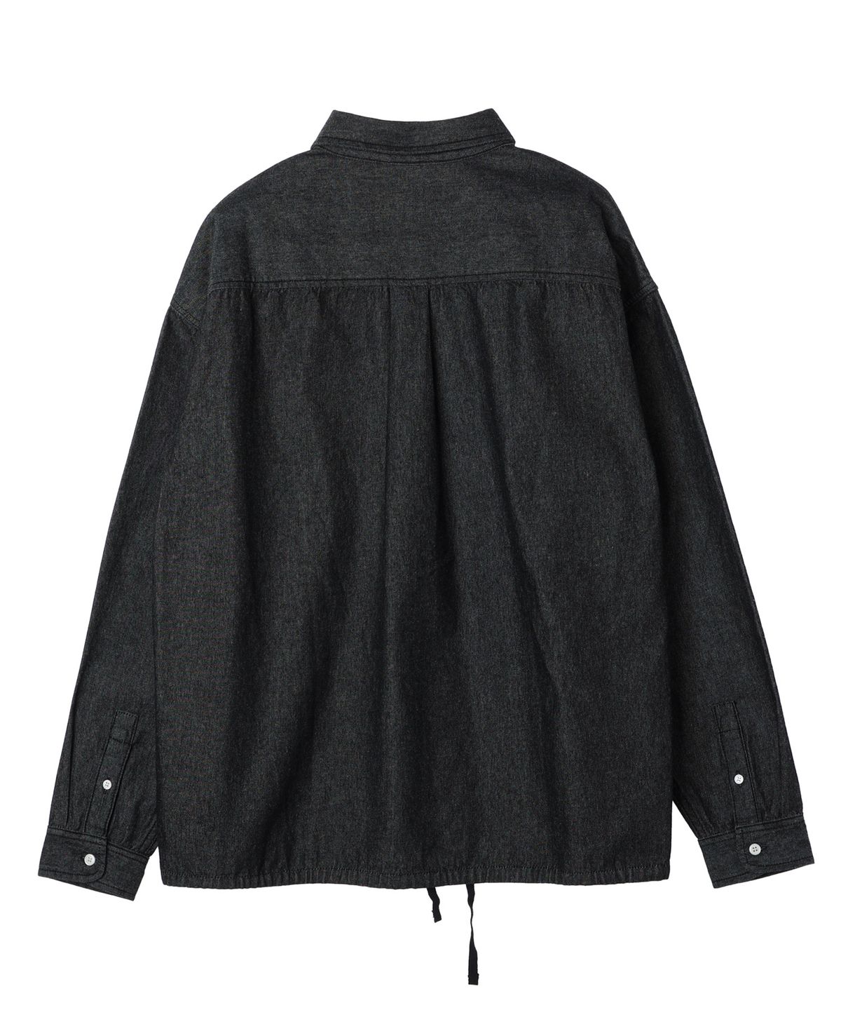 꼬모니노즈(COMONINOZ) STRING DENIM SHIRT [3 COLOR]