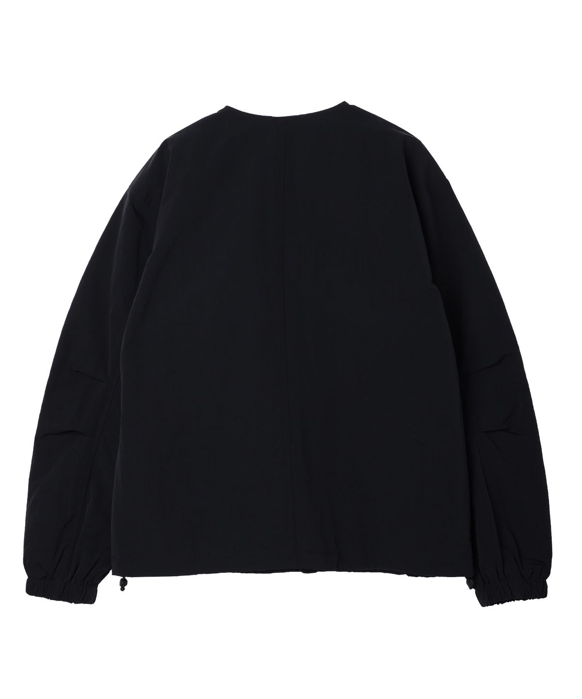 꼬모니노즈(COMONINOZ) COLLARLESS STRING JACKET [2 COLOR]