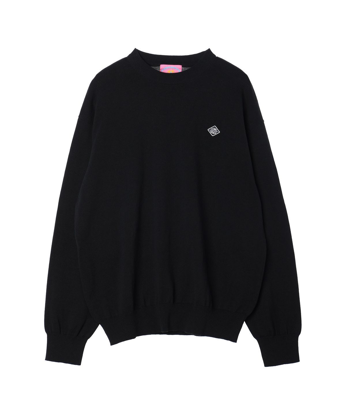 꼬모니노즈(COMONINOZ) OVER FIT ROUND KNIT [5 COLOR]