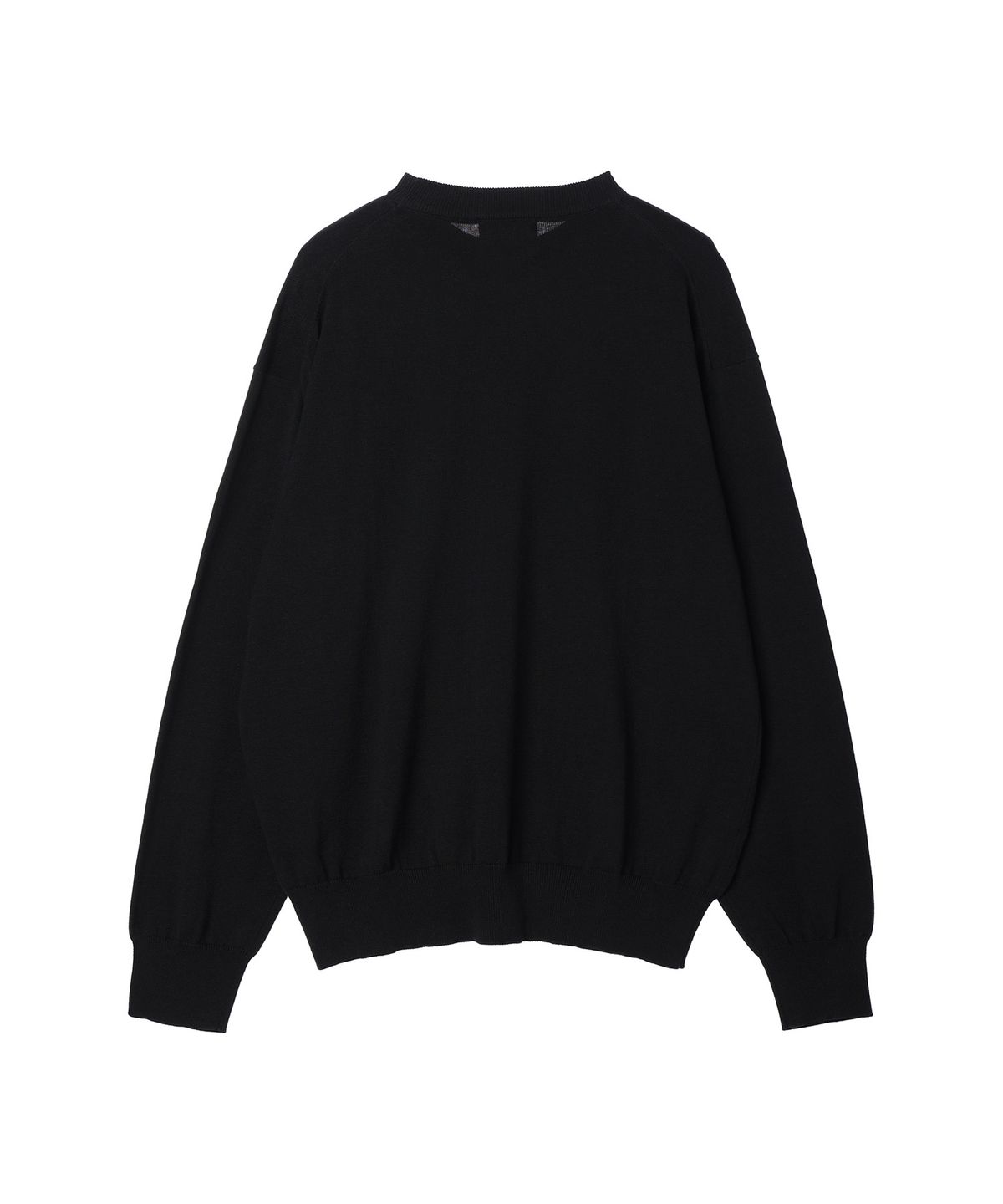 꼬모니노즈(COMONINOZ) OVER FIT ROUND KNIT [5 COLOR]