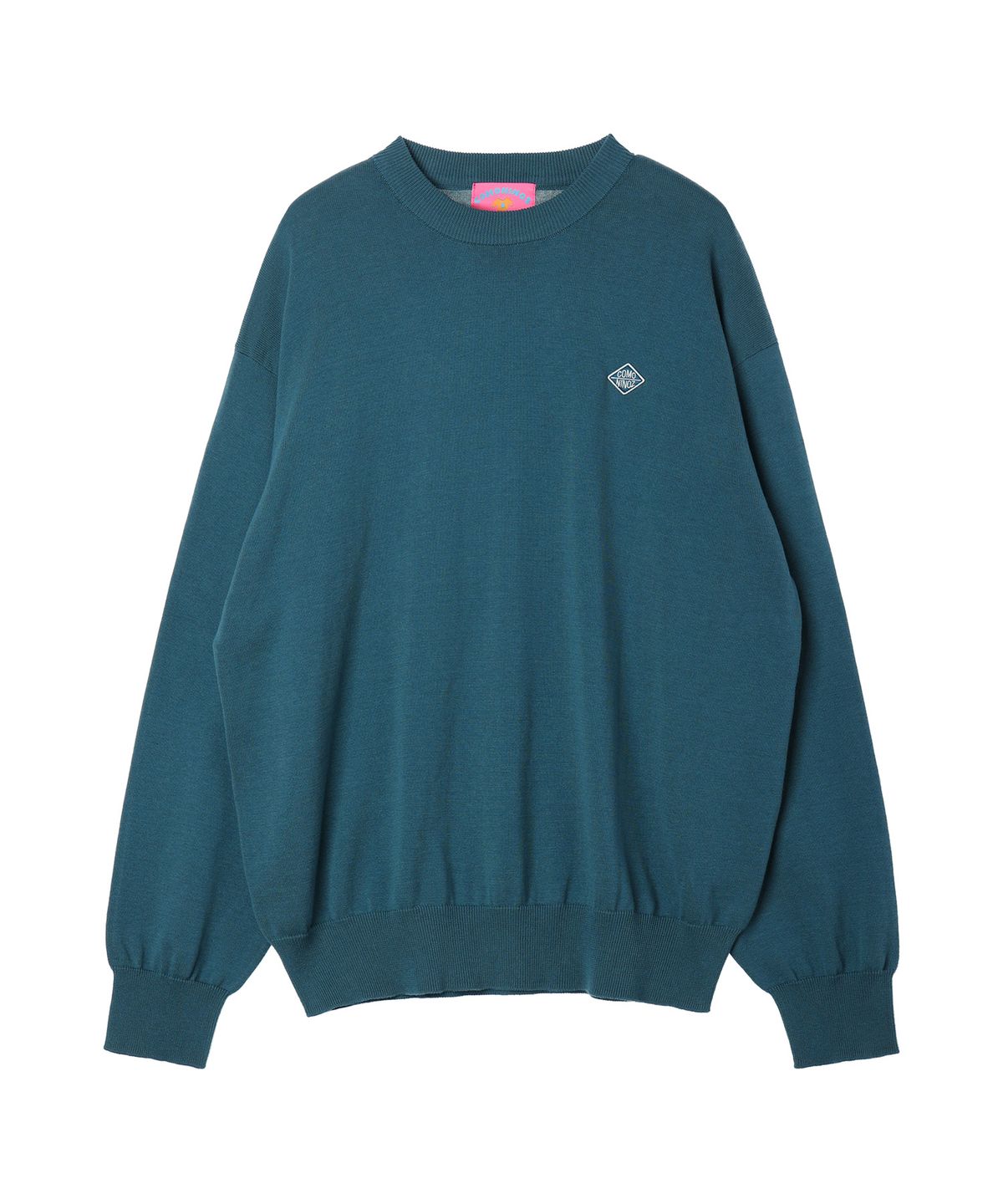 꼬모니노즈(COMONINOZ) OVER FIT ROUND KNIT [5 COLOR]
