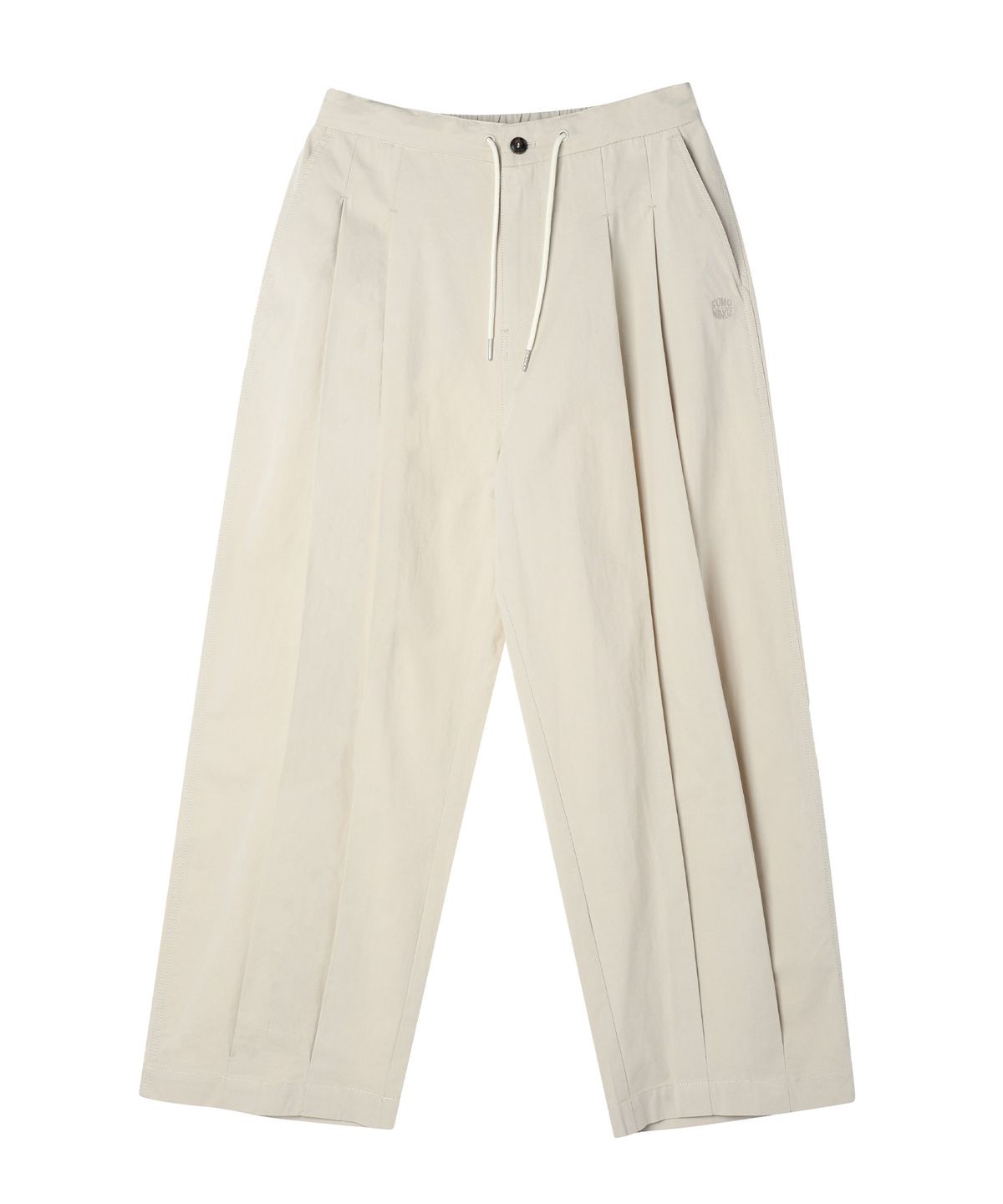꼬모니노즈(COMONINOZ) TUCK DETAIL BALLOON PANTS [2 COLOR]