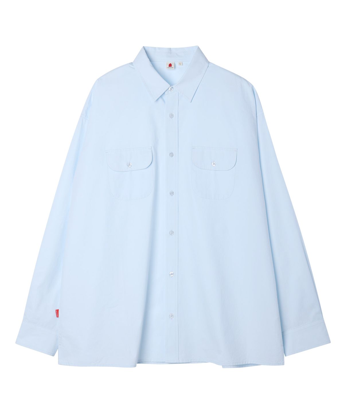 꼬모니노즈(COMONINOZ) POCKET DETAIL SHIRTS [2 COLOR]