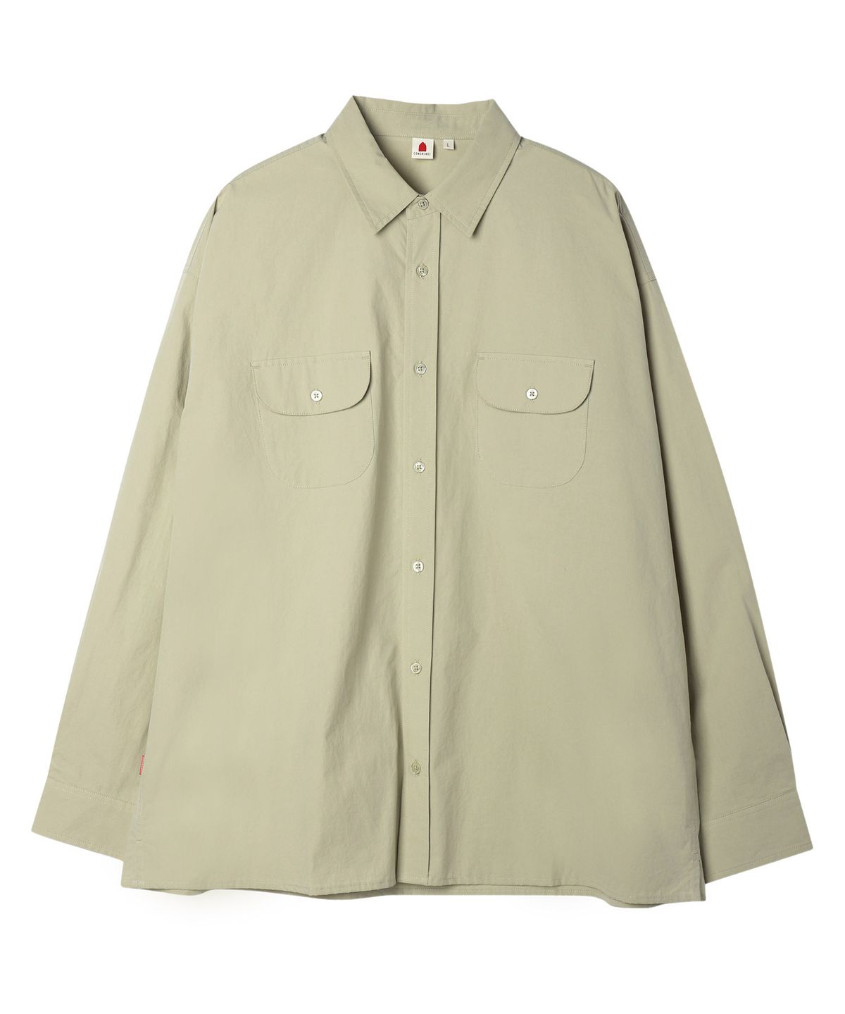 꼬모니노즈(COMONINOZ) POCKET DETAIL SHIRTS [2 COLOR]