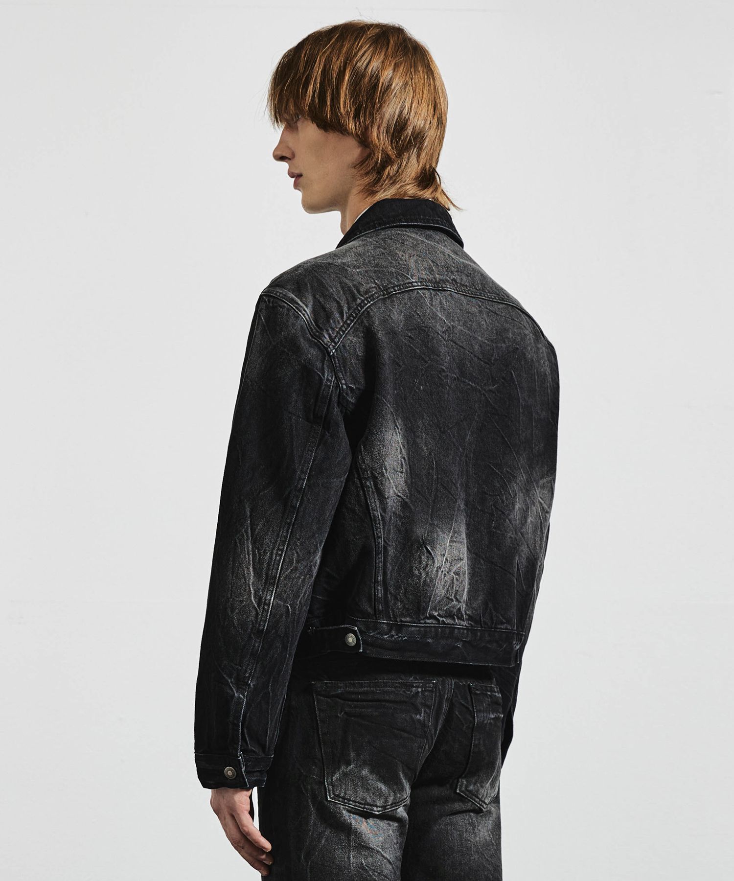 ジャケット・アウター MASU 23ss FADED DENIM TRUCKER JACKET 2023SS】 MASU (マス/エムエーエスユー) 