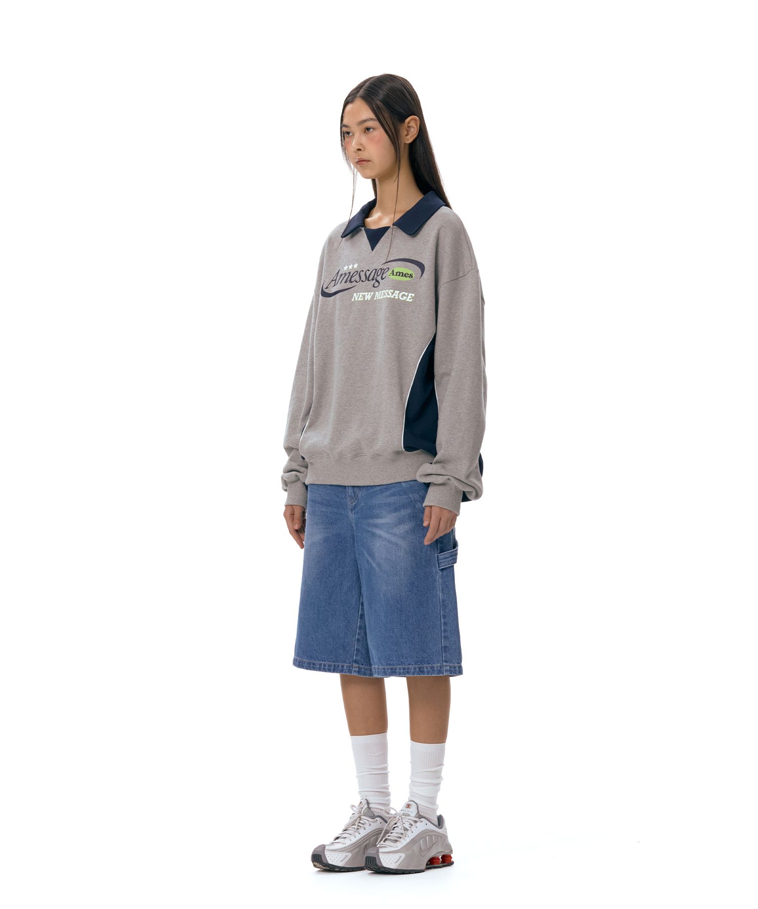 ★男女兼用★AMES-WORLDWIDE★BASIC LOGO SWEATSHIRT★早期完売 org.jpg