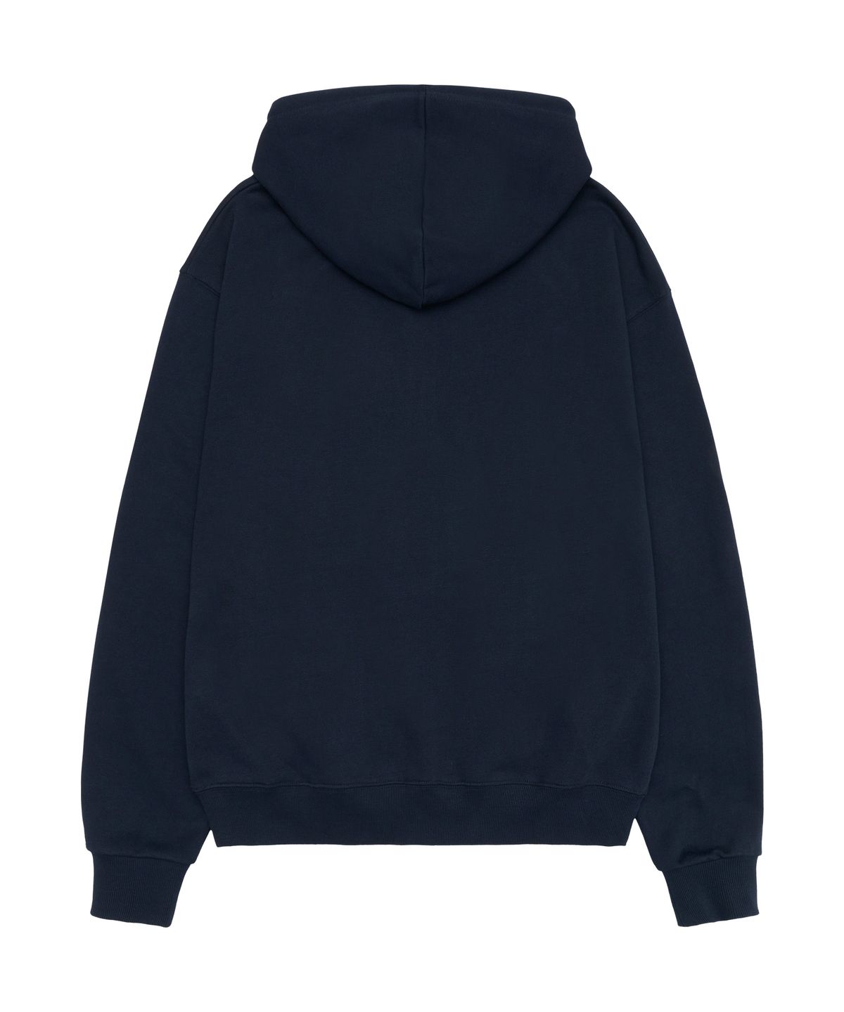아메스 월드와이드(AMES-WORLDWIDE) BASIC LOGO HOODIE ZIP UP NAVY