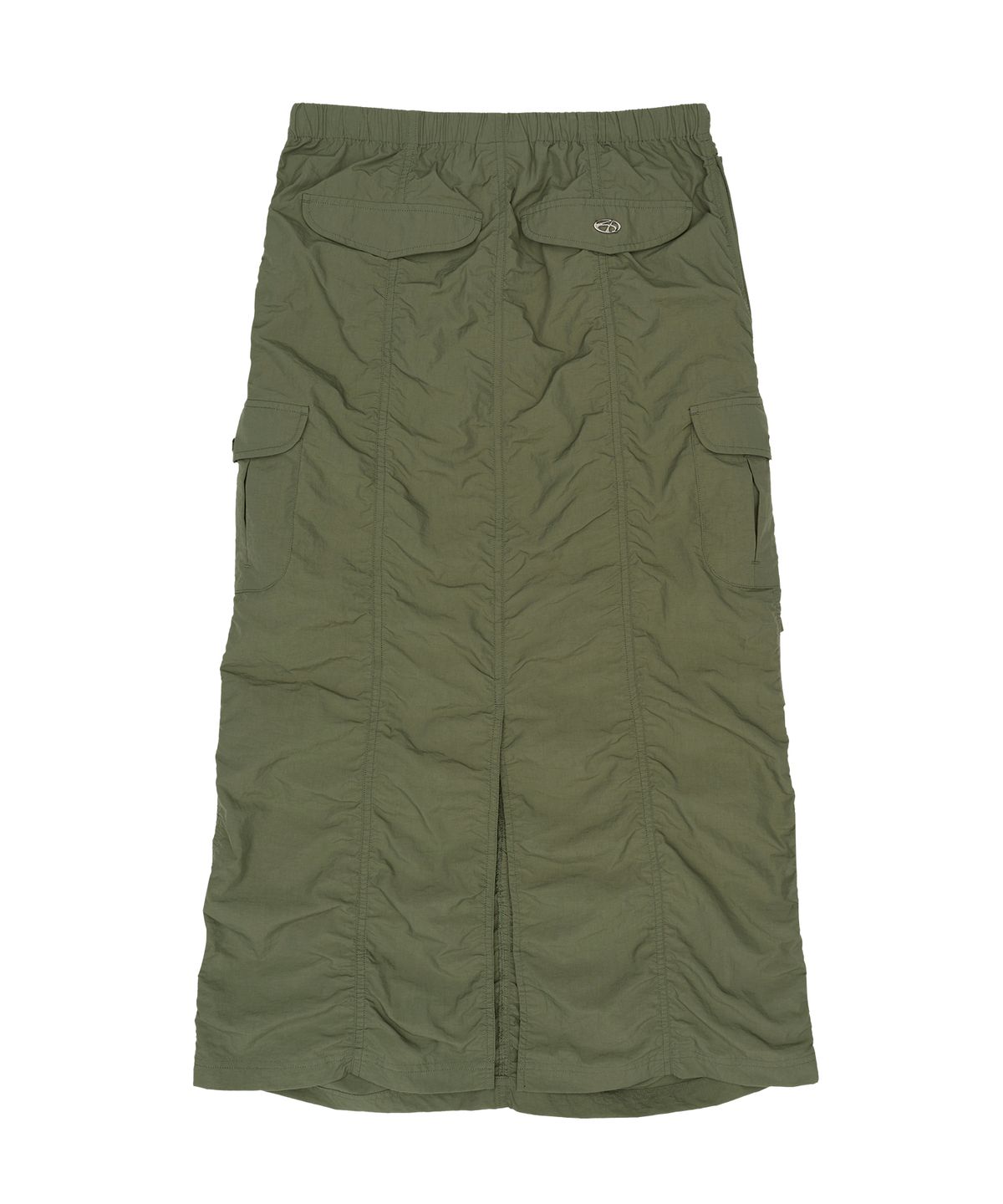 아메스 월드와이드(AMES-WORLDWIDE) TWO POCKET CARGO SKIRT KHAKI (AM2ESFPA90A)