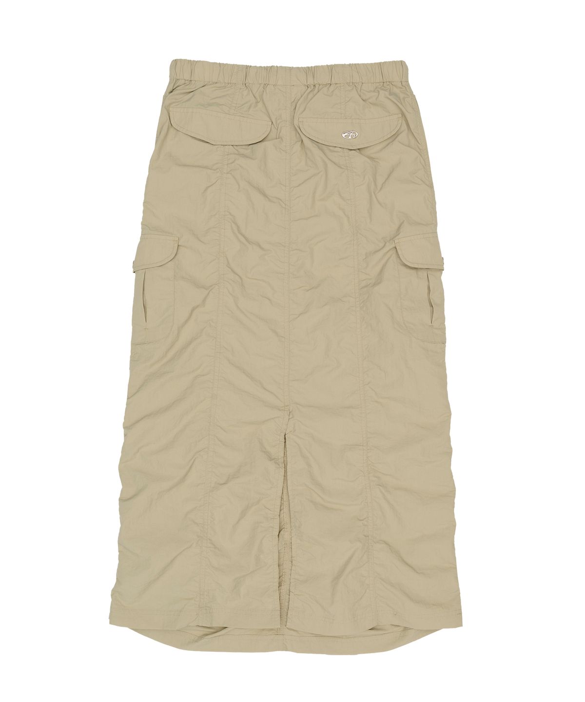 아메스 월드와이드(AMES-WORLDWIDE) TWO POCKET CARGO SKIRT BEIGE (AM2ESFPA90A)