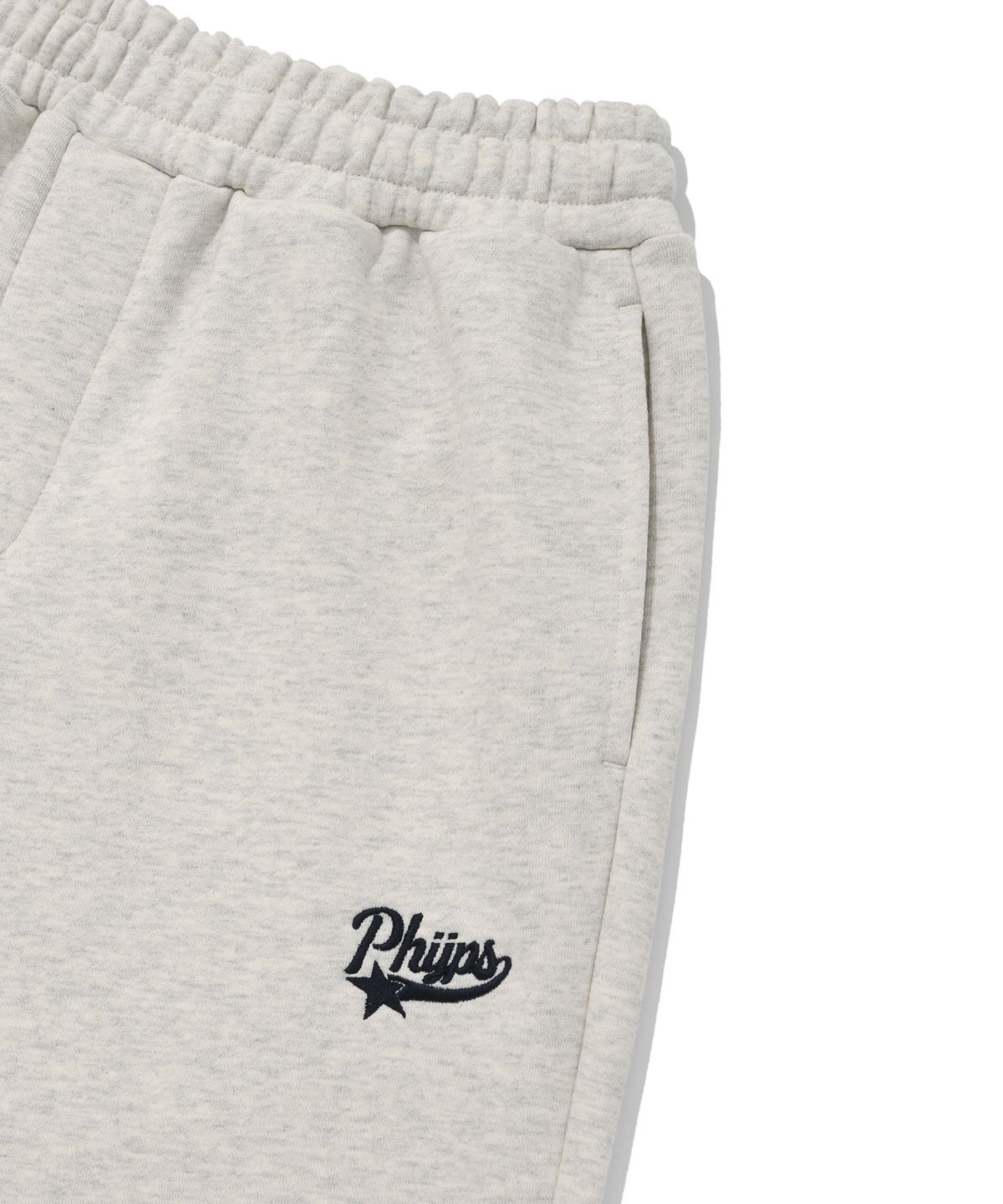 피지컬 디파트먼트(PHYSICAL DEPARTMENT) SMALL STAR TAIL SWEAT PANTS OATMEAL