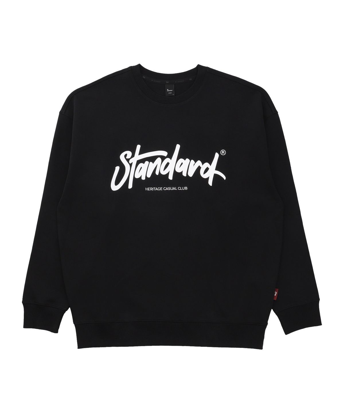 더블유스탠다드(W STANDARD) 베이직 로고 맨투맨 [4 COLOR]