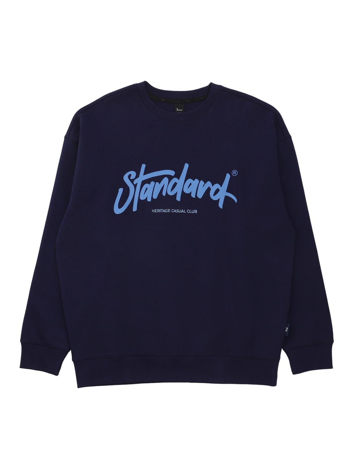 더블유스탠다드(W STANDARD) 베이직 로고 맨투맨 [4 COLOR]