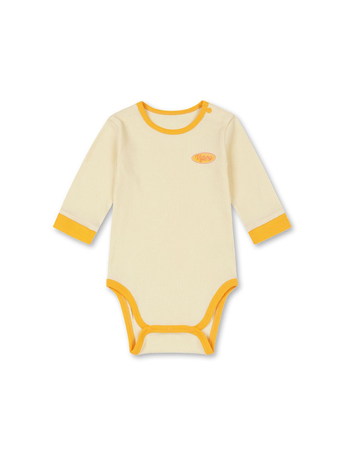 탑텐 키즈(TOPTEN KIDS) 공용) 유아 뱀부 골지 9부 바디수트_MKE5UI3305
