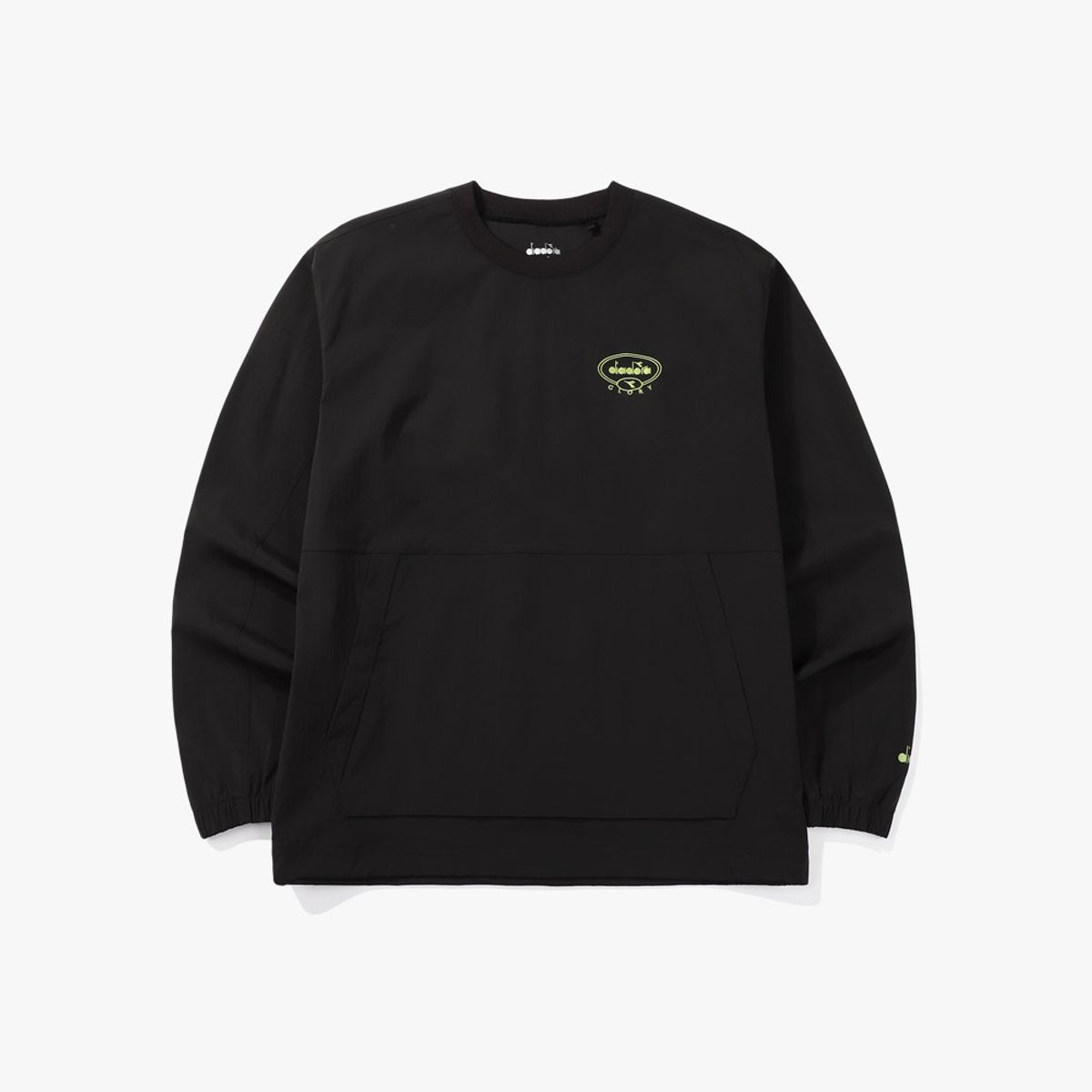 디아도라(diadora) 컴피 전면포켓 우븐 피스테 BLACK