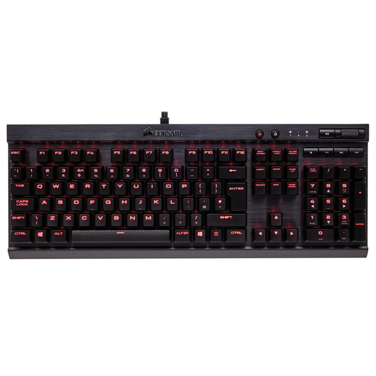 커세어(CORSAIR) K70 LUX 적축 게이밍 게이밍 기계식 키보드